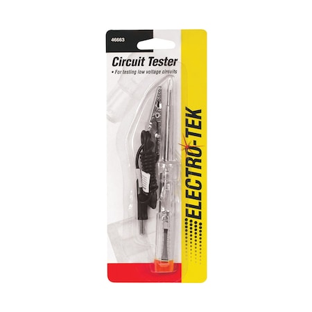 Custom Accessories Electro Tek 12 V Voltage Tester 1 pk 46663